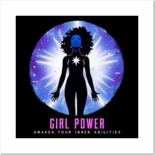 Girl Power Super Heroine Posters and Art